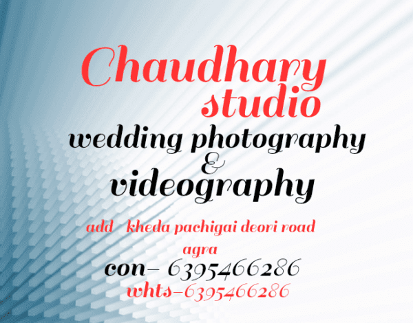 Photographers Listing Category Chaudhary Videography & Photography